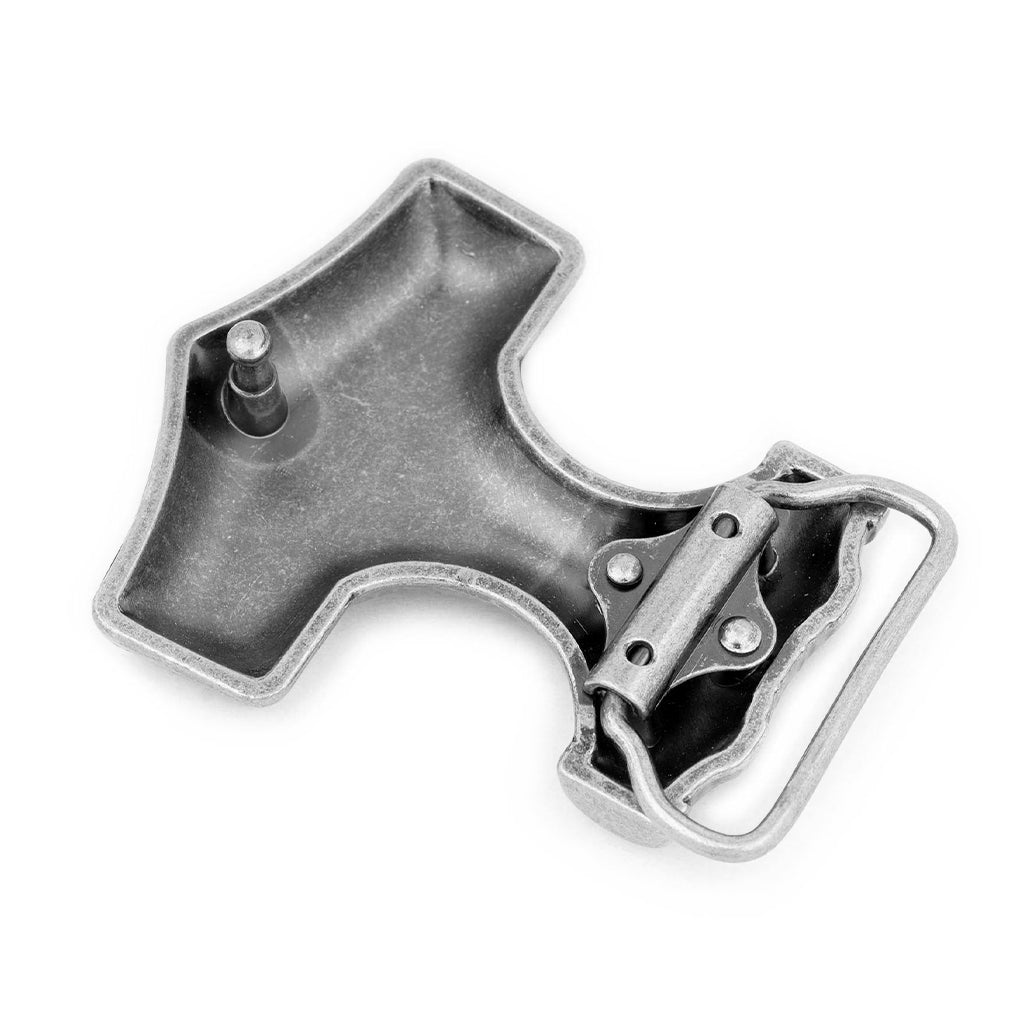 Skånehammaren skärpspänne i zink