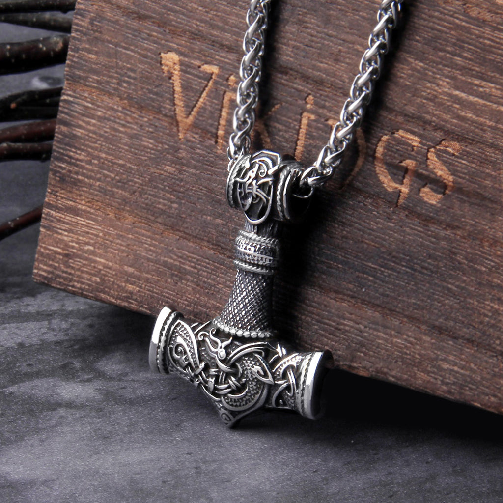 Stor Tors hammare i äkta 925 sterling silver
