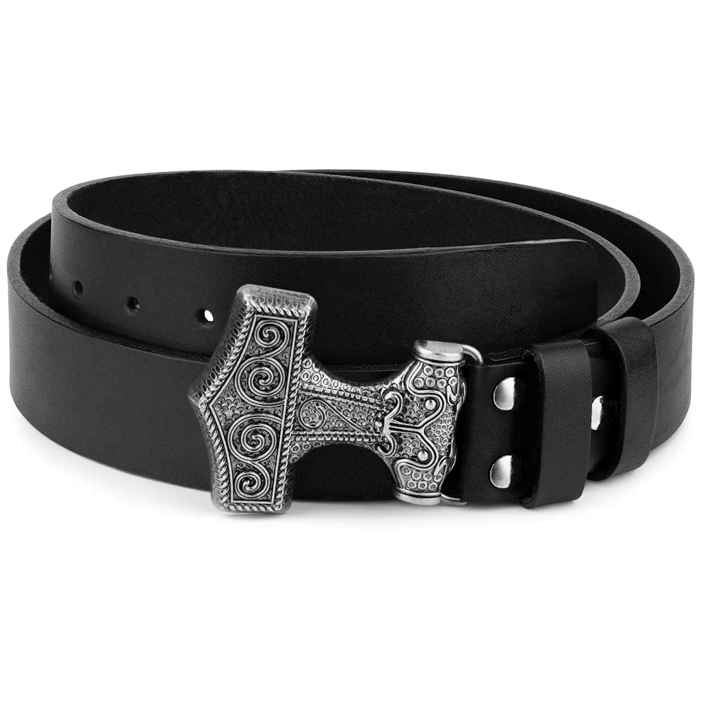 Svart Tors hammare bälte för herr