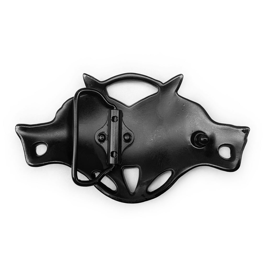 Stort varg spänne i zink