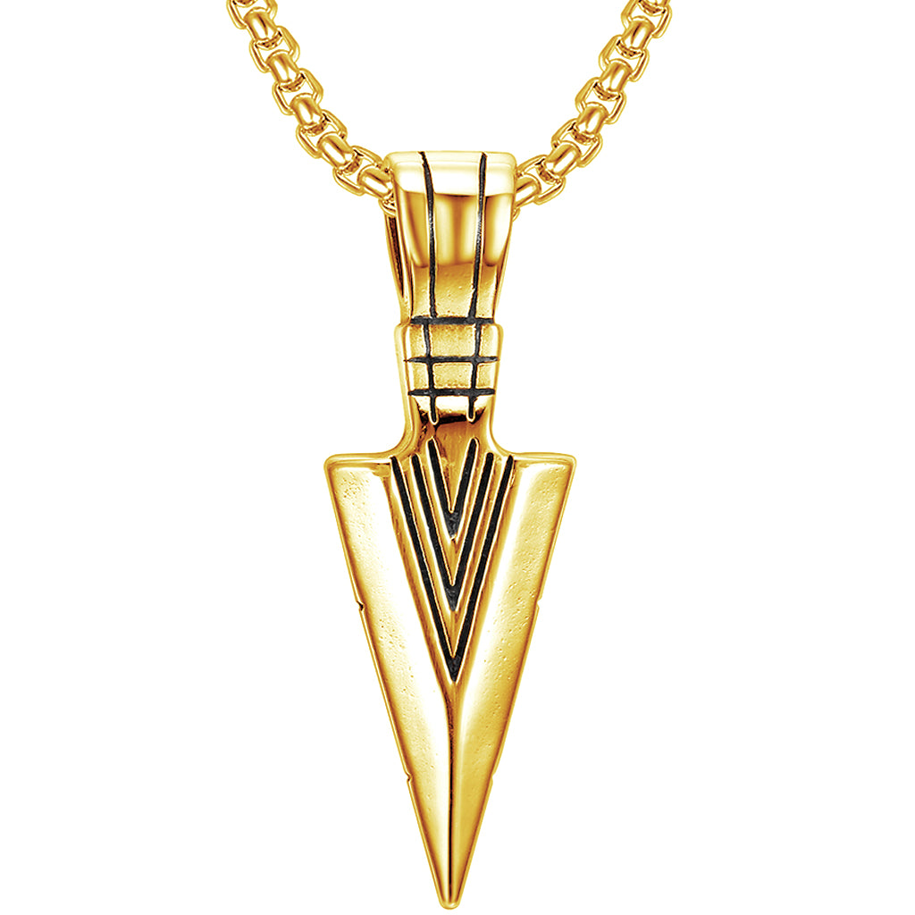 Viking halsband i guld