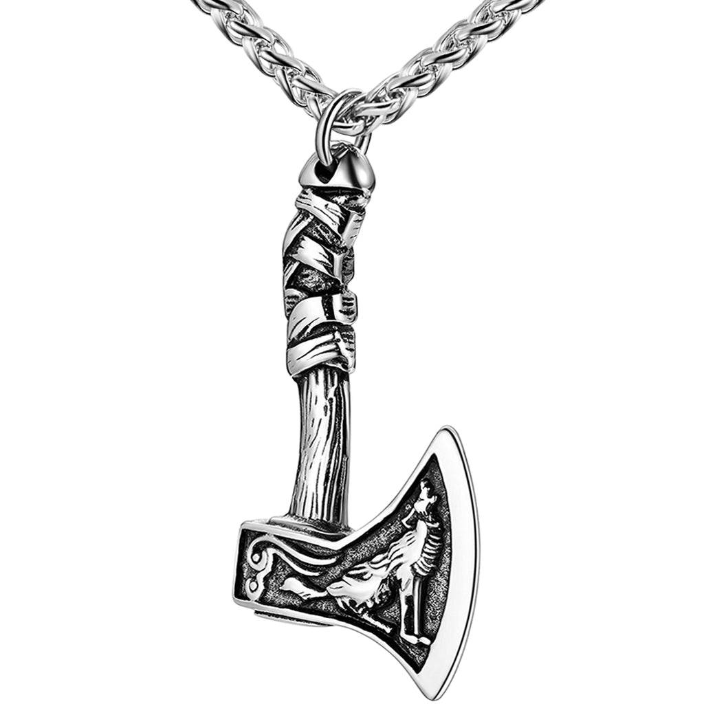 Halsband med yxa
