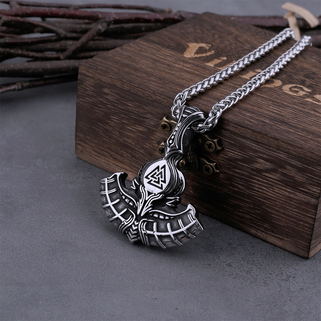 Torshammare i rostfritt stål inklusive halskedja