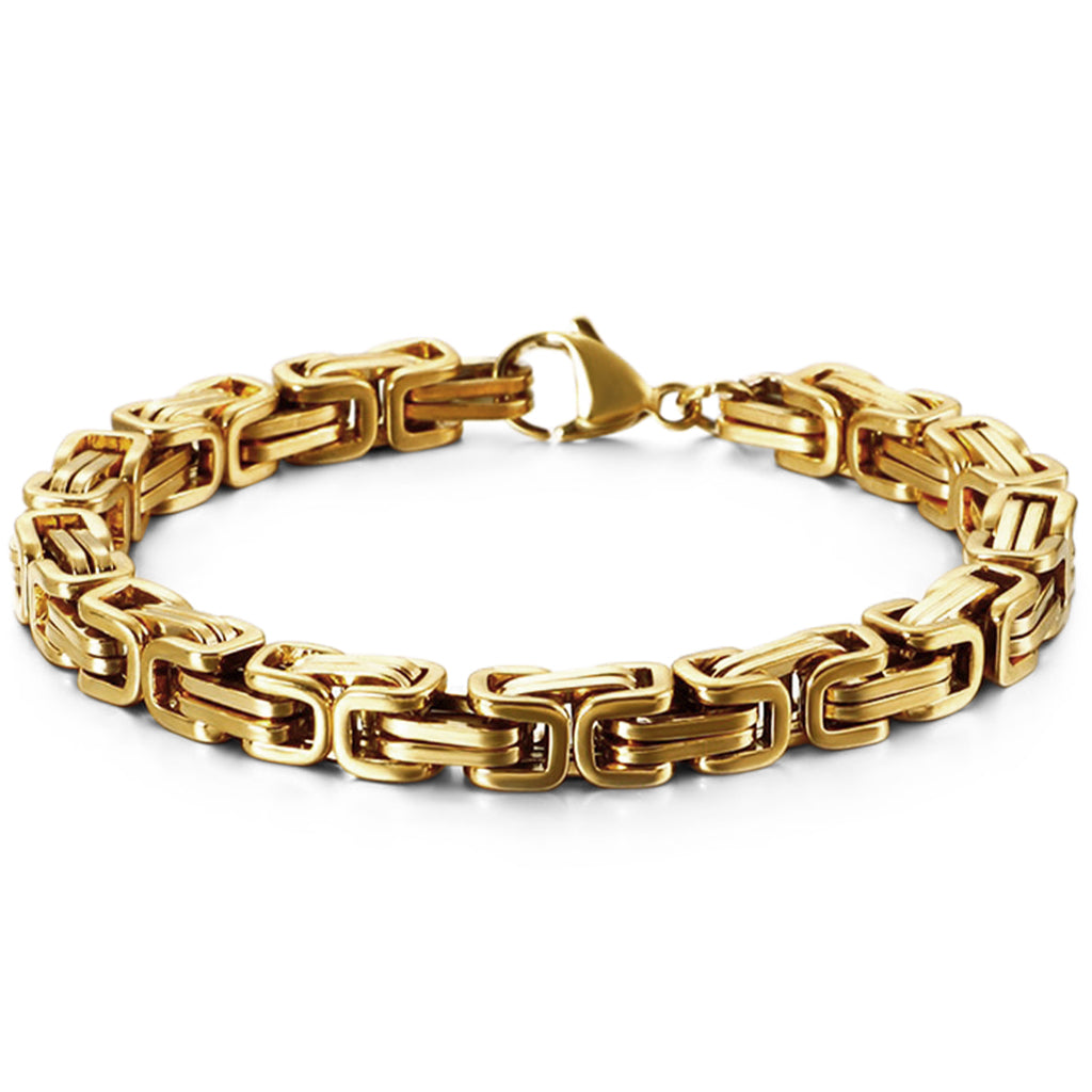 Kejsarlänk armband i guld