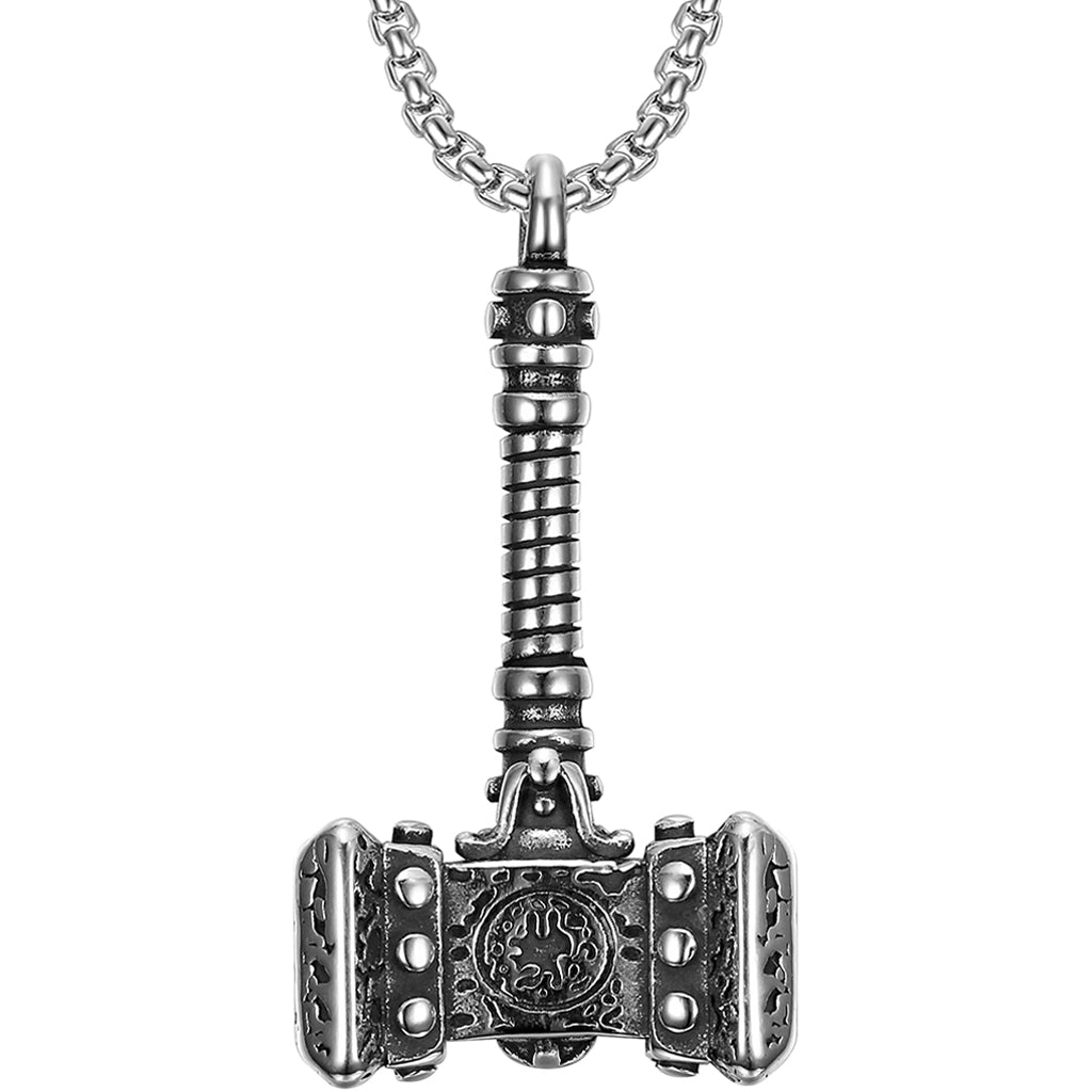 Mjölner halsband i 316L stål