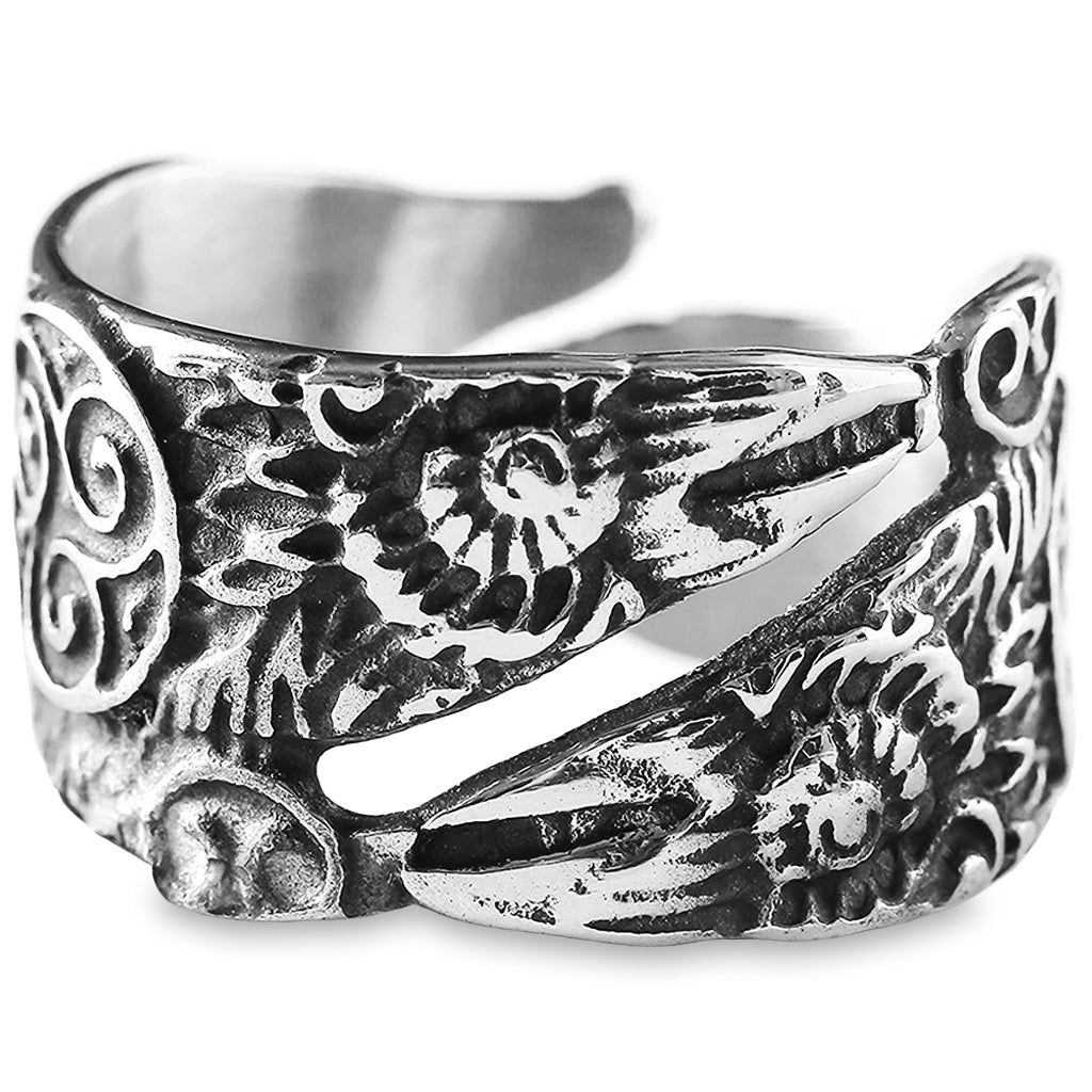 Silverring från vikingatid
