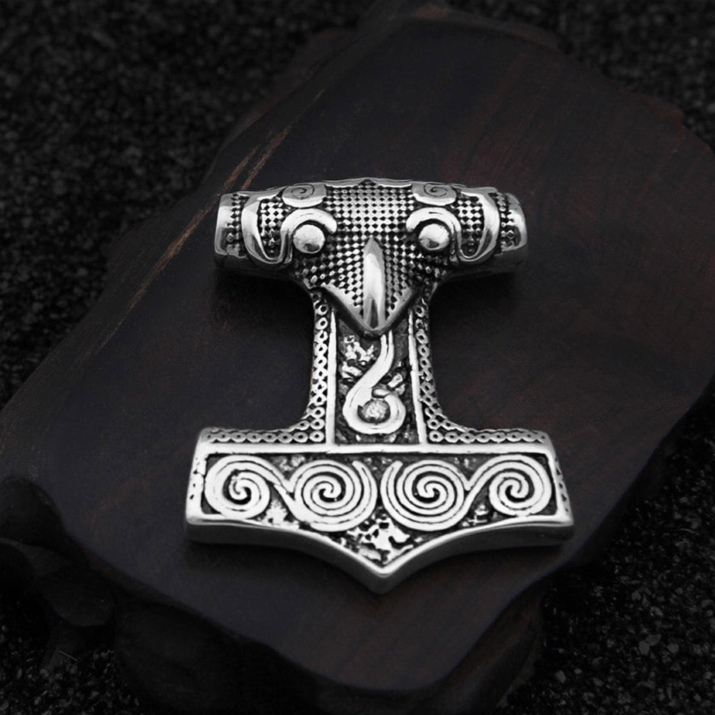 Reproduktion av Skånehammaren tillverkad av 925 sterling silver (äkta silver)