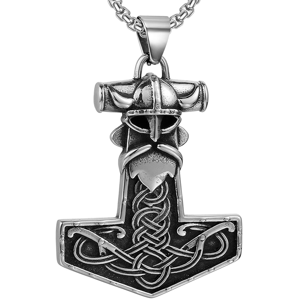 Halsband med stor Tors hammare