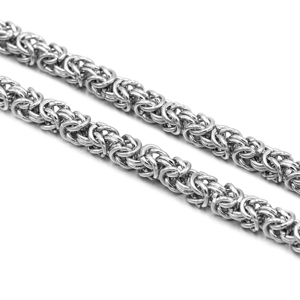 Grovt repliknande stålhalsband