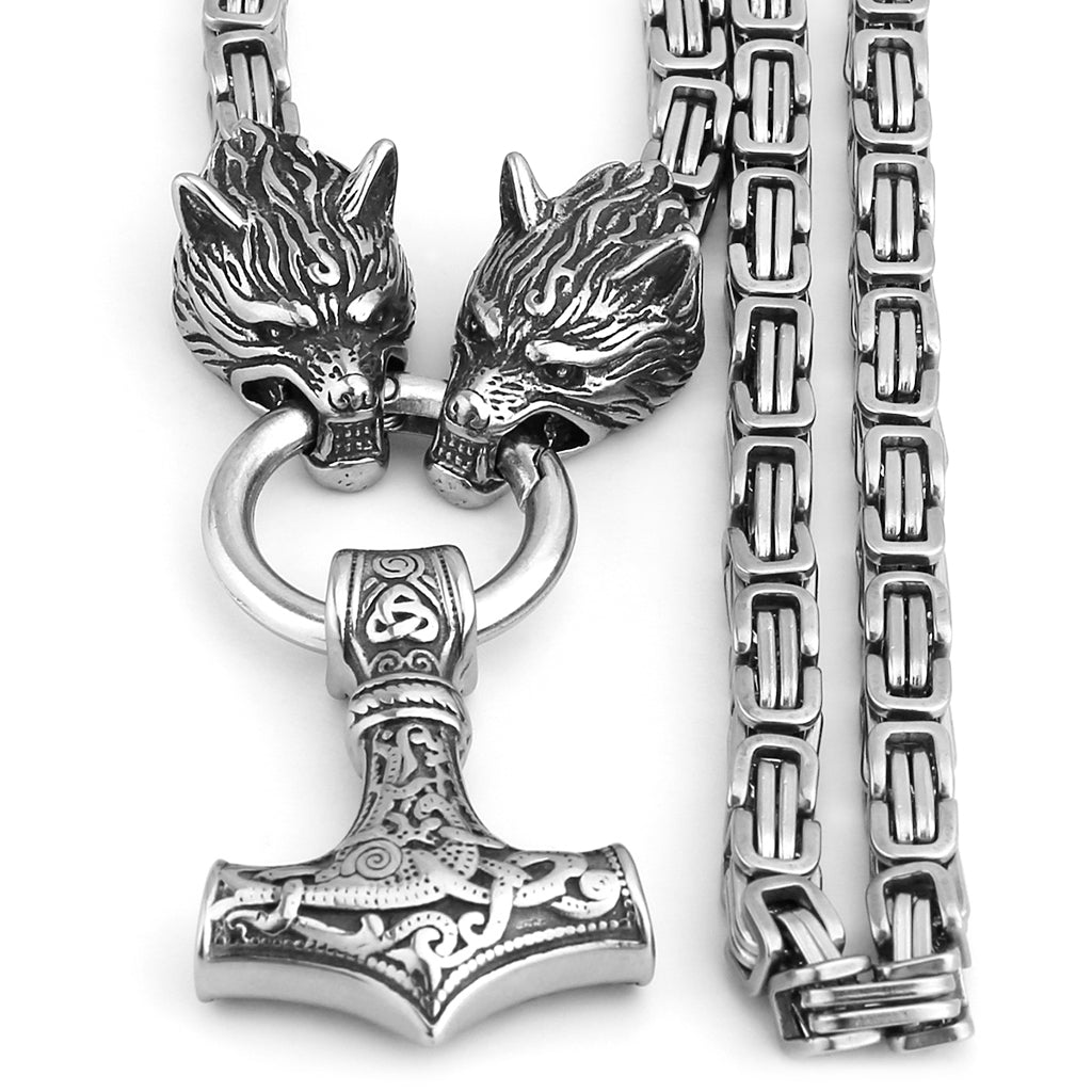 Torshammare halsband med hänganordning