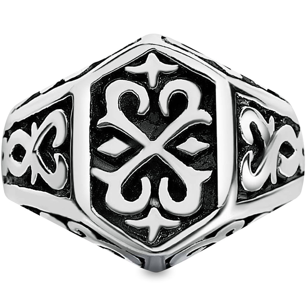 Viking ring i stål