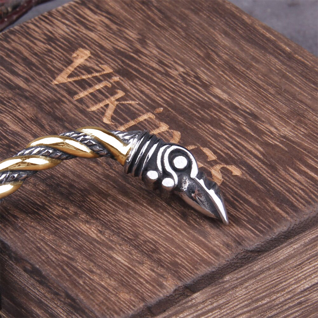Vikingarmband med öppen design