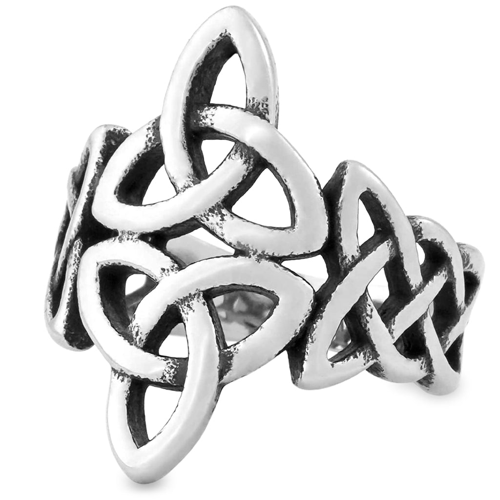 Keltisk ring i stål
