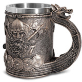 Viking krus avbildande drakskepp