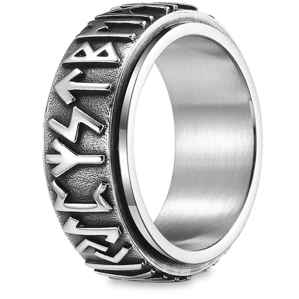 Viking spinner ring med vridbar yttre ring