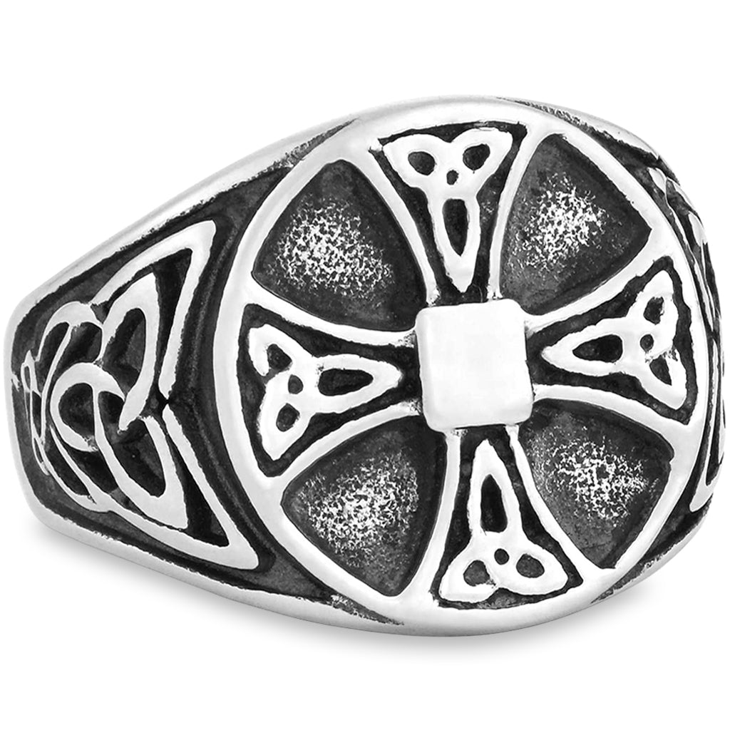 Ring med keltiskt kors (ringkors)