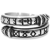 Viking ring i silver